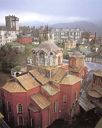 Афонский монастырь Ватопеди